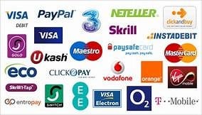 Online casino payment methods